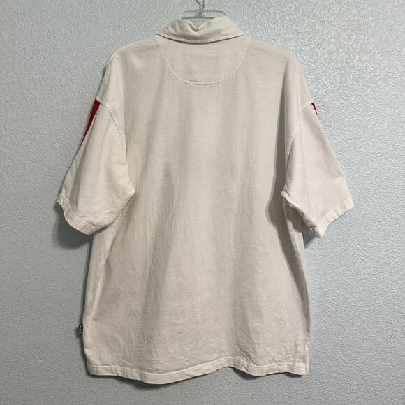 England Rugby Shirt Jersey Polo Line 7 IRB World Cup 2003 Mens Size Large Vtg - Picture 2 of 10